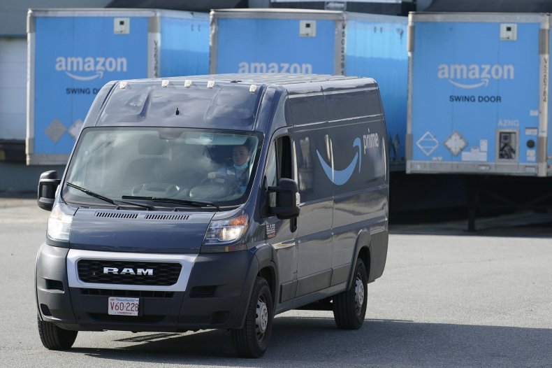 Amazon delivery van