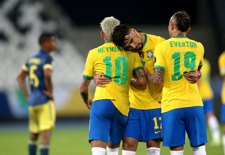 Neymar at the Copa America