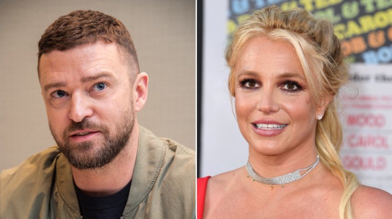Justin Timberlake supports ex-girlfriend Britney Spears