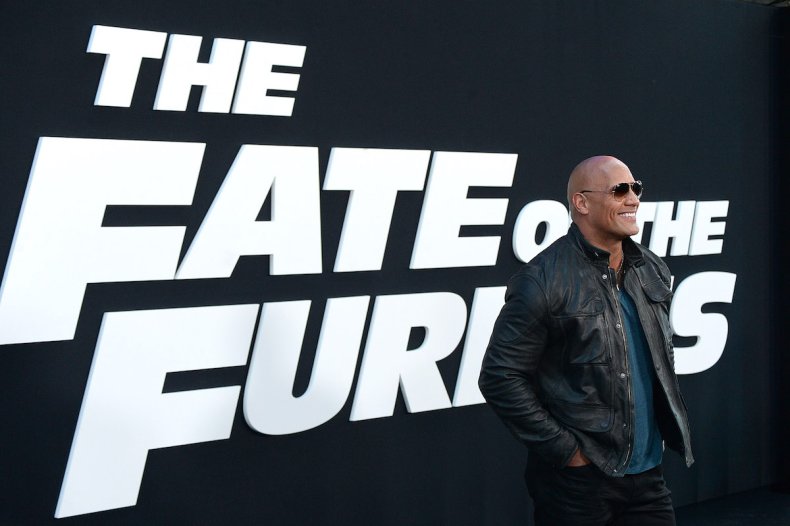 The Fate of the Furious Premiere, TheRock