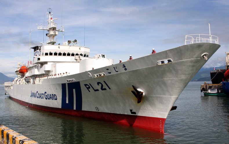 Japan Coast Guard Vessel In Vietnam Visit