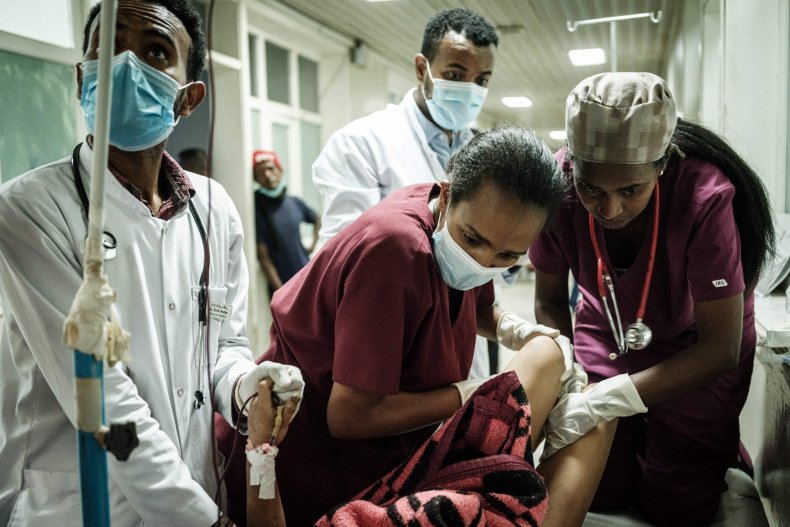 Ethiopia medical workers