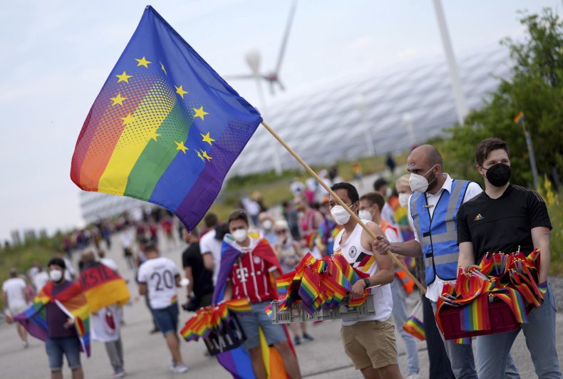 LGBT Pride Flags in Europe