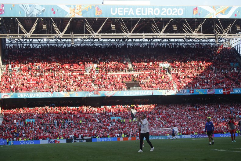 Denmark's Manager Applauds Fans
