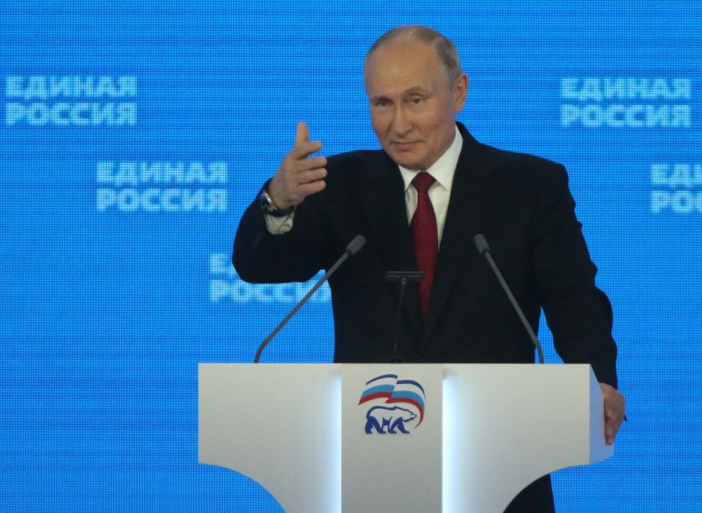 Russian President Vladimir Putin