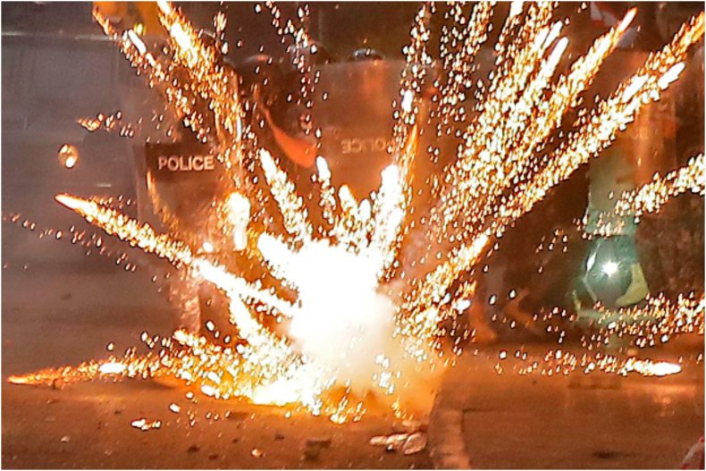 Teens set off fireworks in Hy-Vee