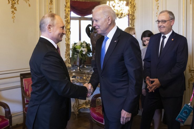 President Joe Biden and Russian President Putin