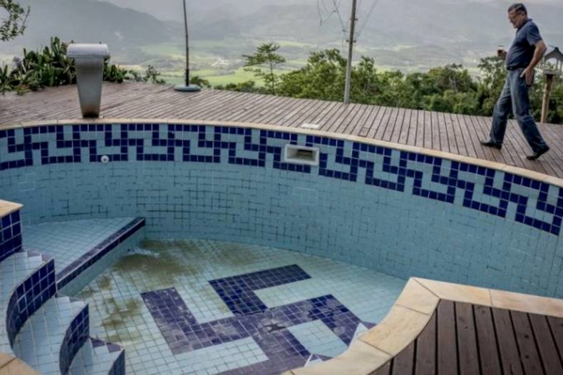 Pugliesi’s swimming pool