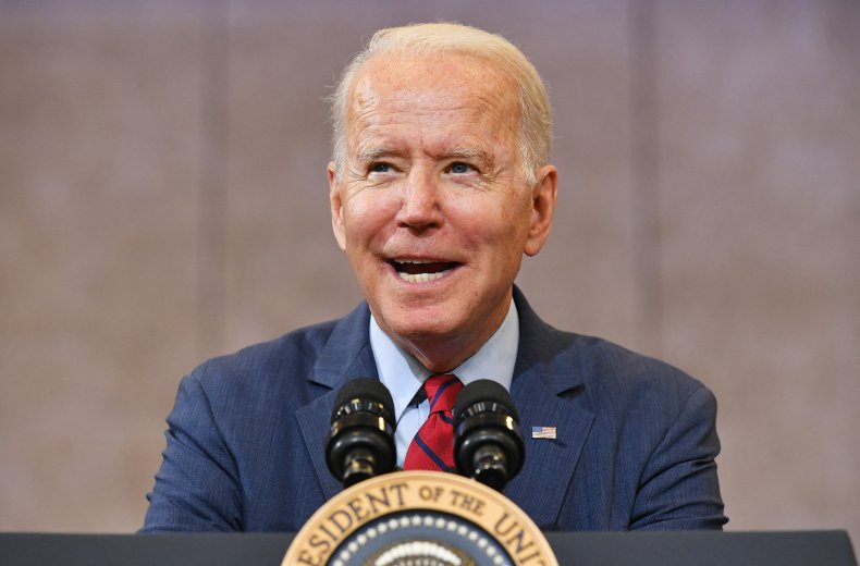 Joe Biden in Raleigh, North Carolina.
