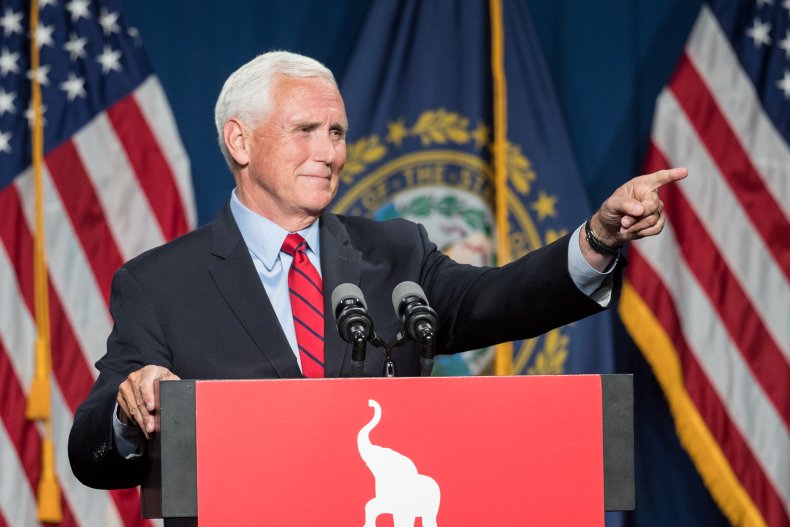 Mike Pence Addresses the GOP Lincoln-Reagan Dinner 