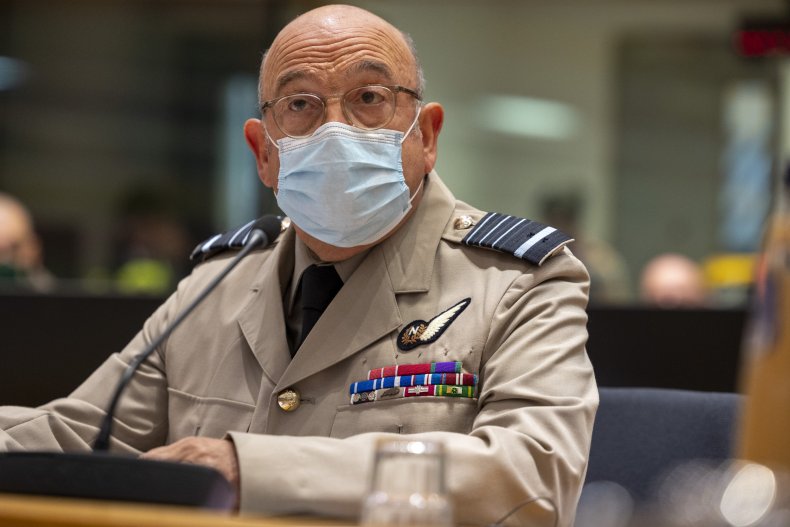 Stuart Peach at EU Military Committee Meeting