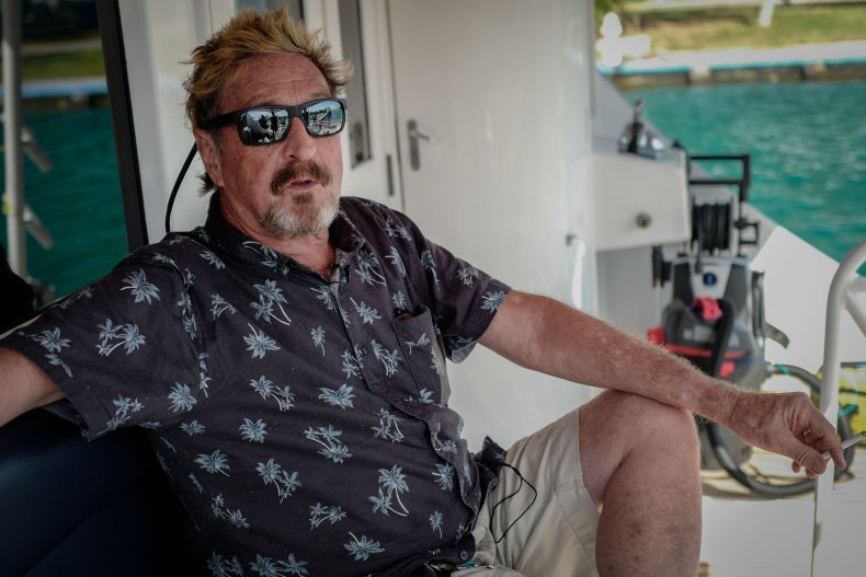 Software Entrepreneur John McAfee