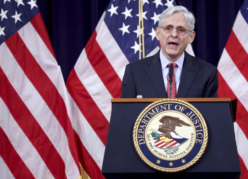 Attorney General Merrick Garland DOJ