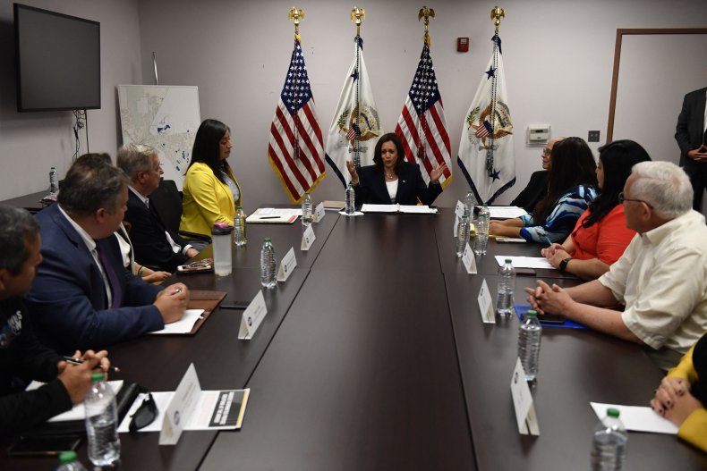 Harris Meets with NGO Leaders