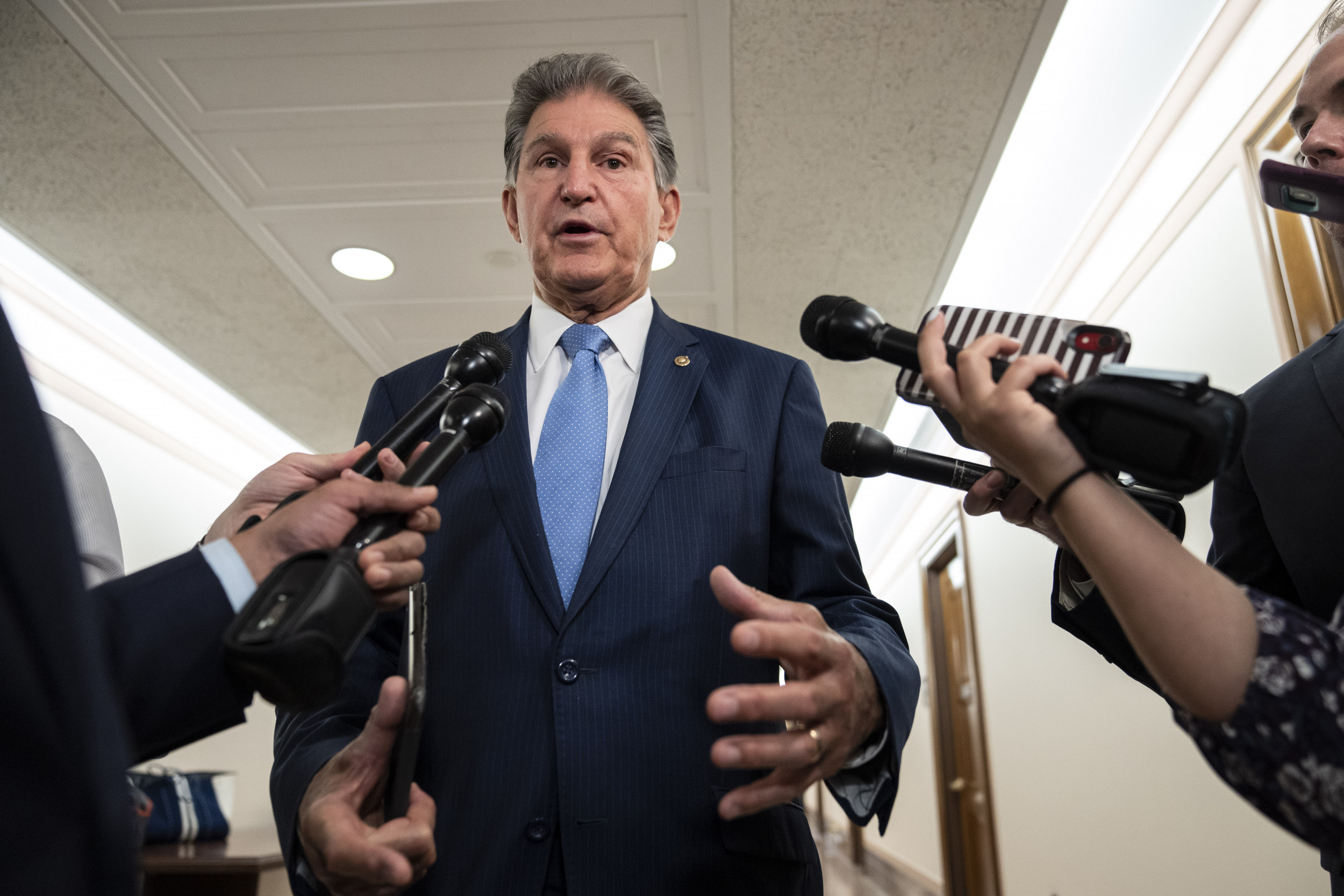 Manchin Signals Support for 'Human Infrastructure' Measure, Nudging Up ...