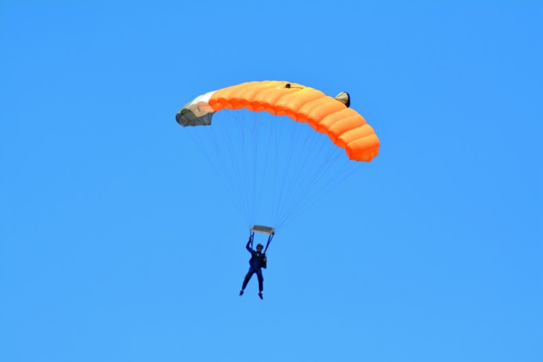 Skydivers died in freak accident