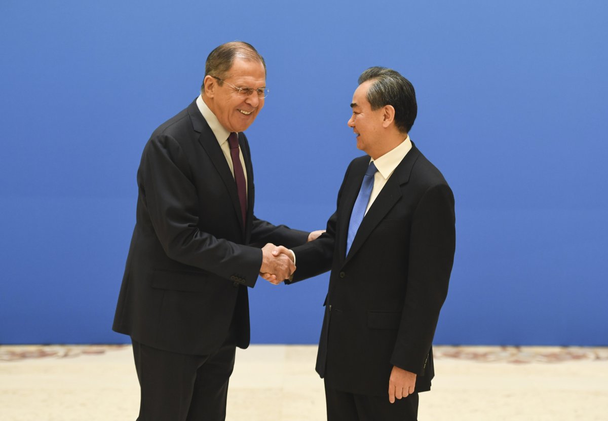 Lavrov and Wang meet in Beijing