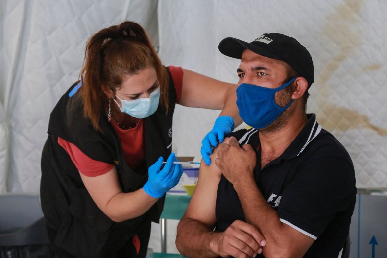 Greek Vaccination Site