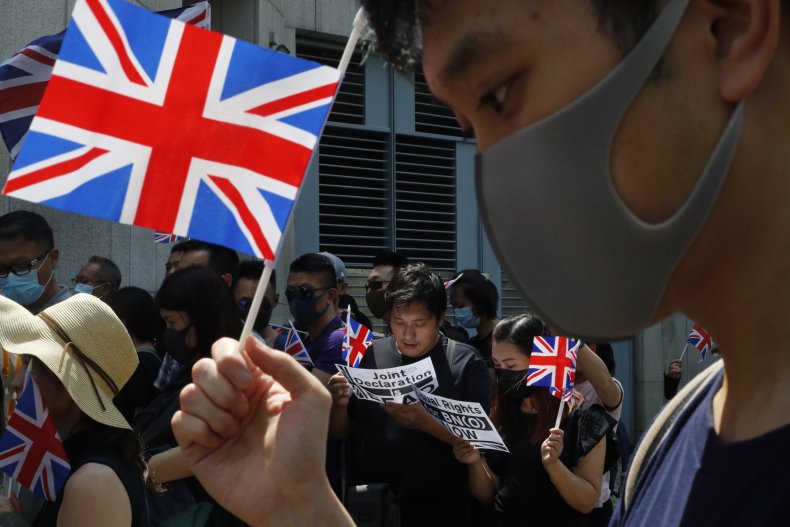 Hong Kong Residents Seek U.K. Citizenship