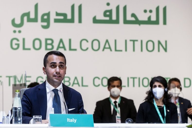 Italian Foreign Minister Luigi Di Maio