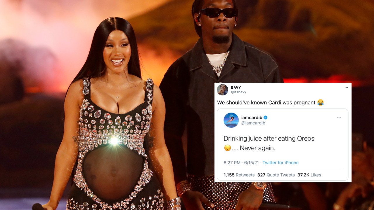 pix Jack Harlow And Saweetie Song cardi b shocks fans with onstage pregnancy reveal