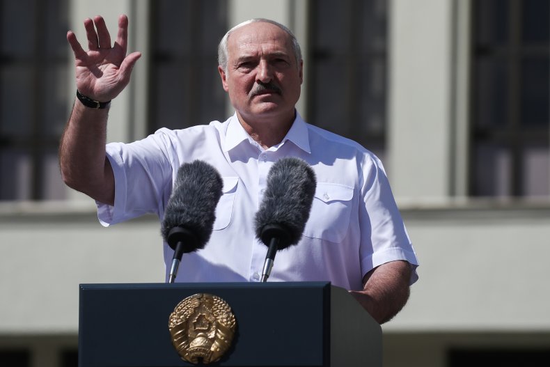 Belarus' President Alexander Lukashenko
