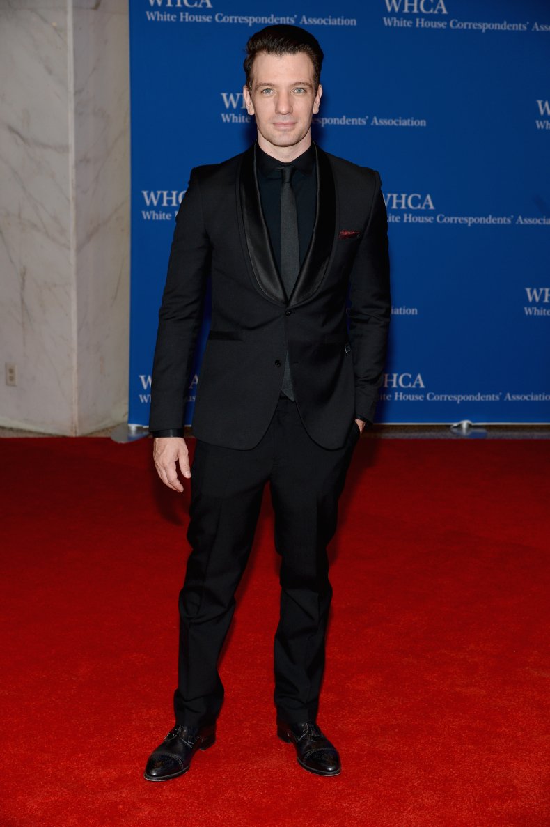 JC Chasez at White House dinner