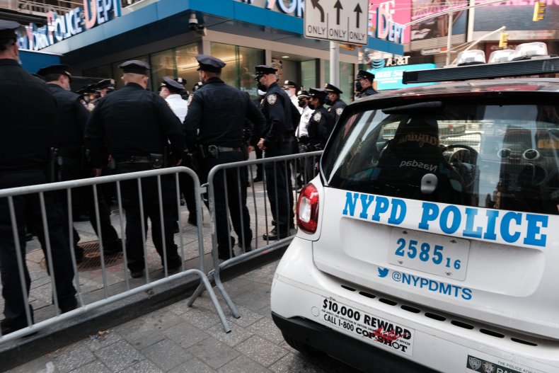  NYPD Deploys 50 Extra Officers Times Square