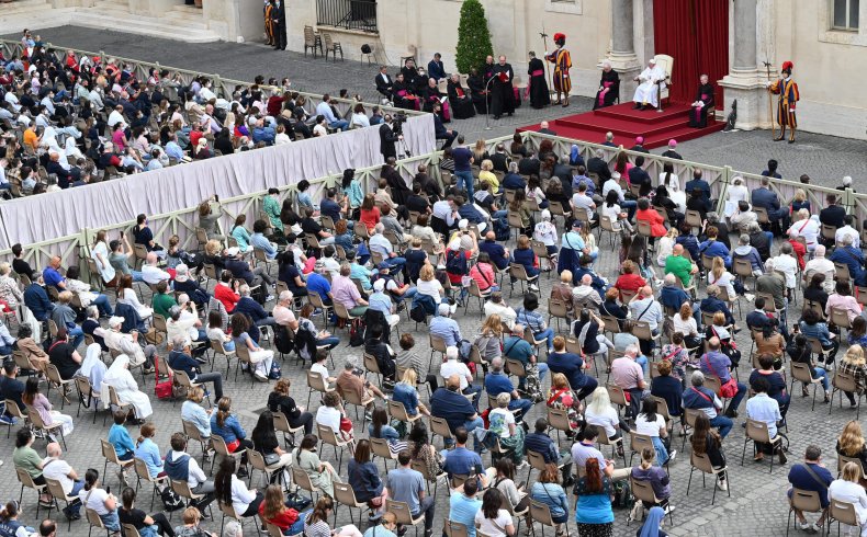 Pope Francis Leads Audience on Criminal Code