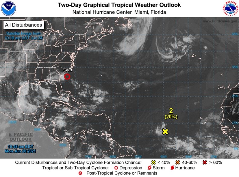 Second Tropical Disturbance