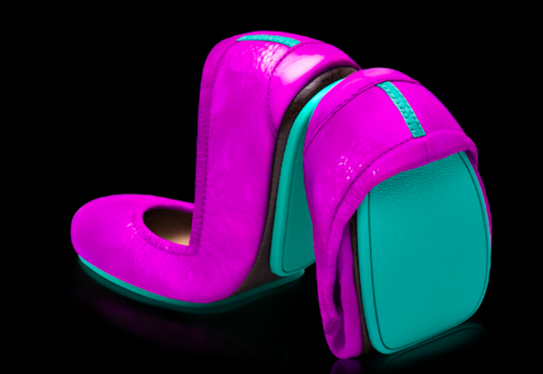tieks neon collection flats