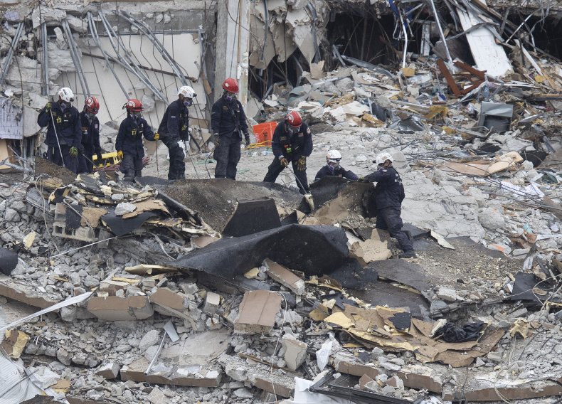 Surfside Building Collapse Death Toll Search Florida