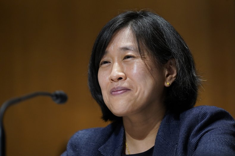 U.S. Trade Representative Katherine Tai At Hearing