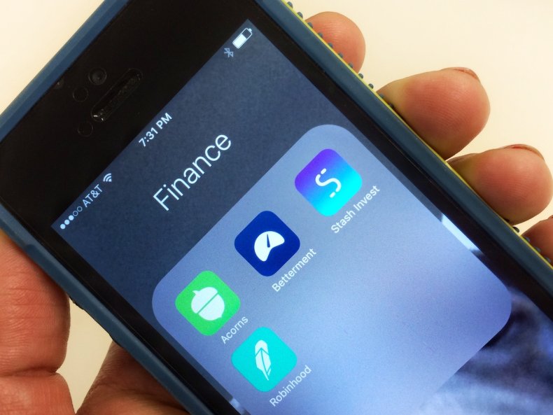 Investment apps on iPhone