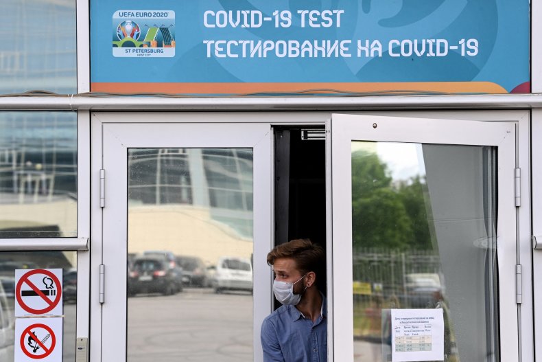 Russian COVID-19 Testing Center