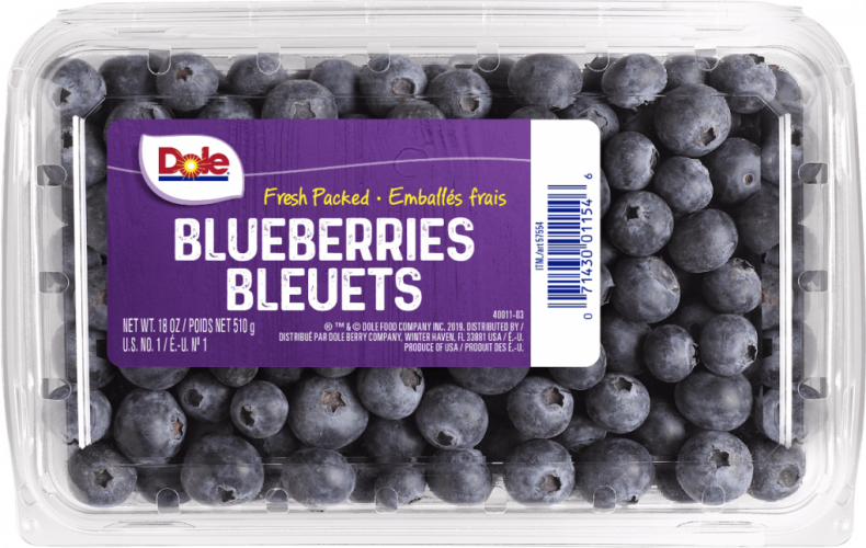 Dole blueberries issue voluntary recall