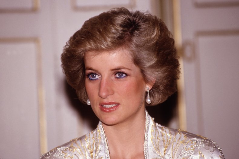The late Princess Diana
