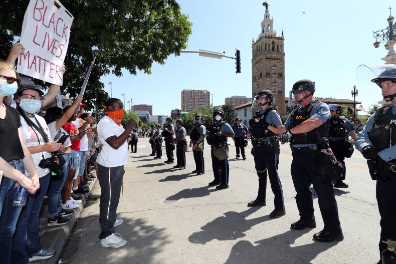 Kansa City Police Protest