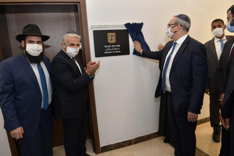 Israel's Foreign Minister Yair Lapid UAE Visit
