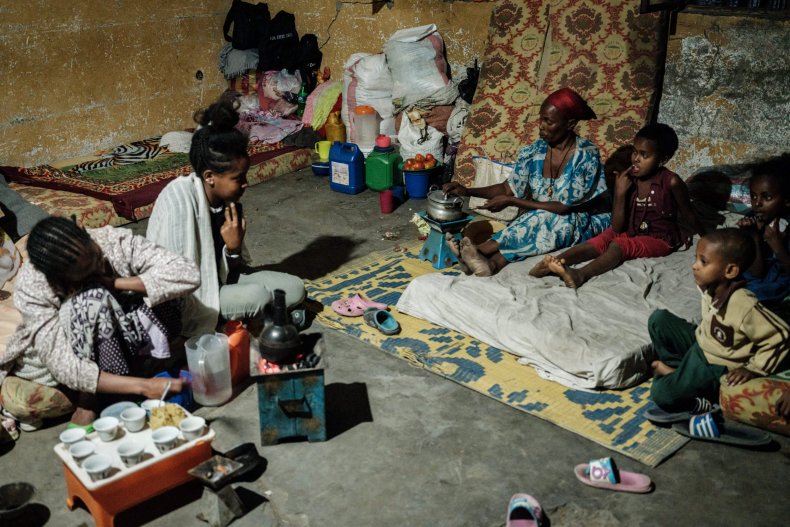 Ethiopian refugees