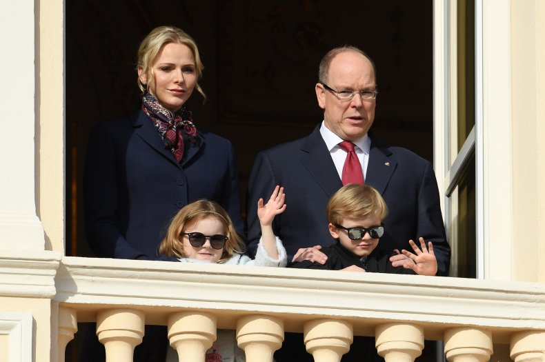 Prince Albert of Monaco and Family