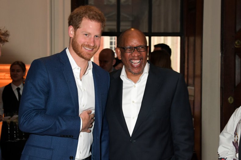 Prince Harry and Prince Seeiso