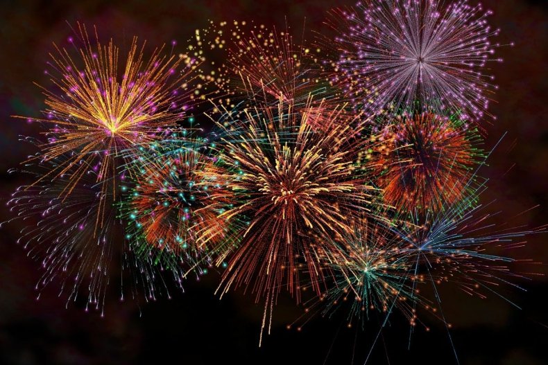 File photo of fireworks