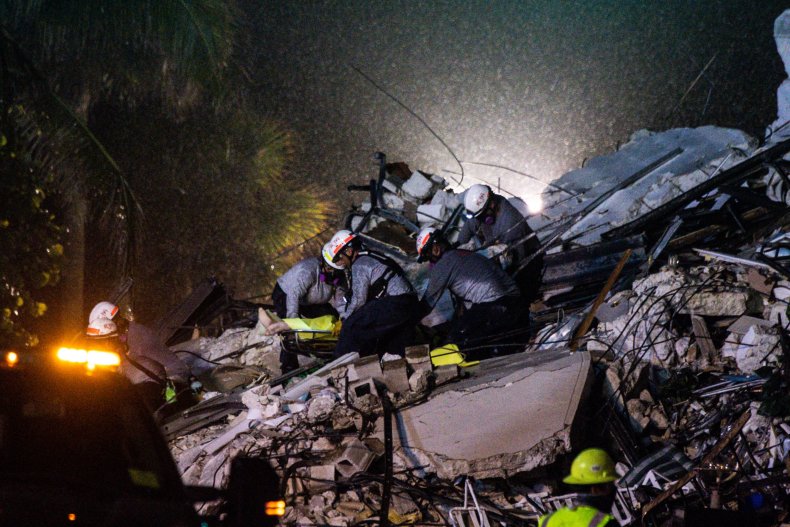 Condo collapse search and rescue