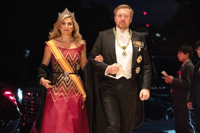 Willem Alexander and Queen Maxima of Holland