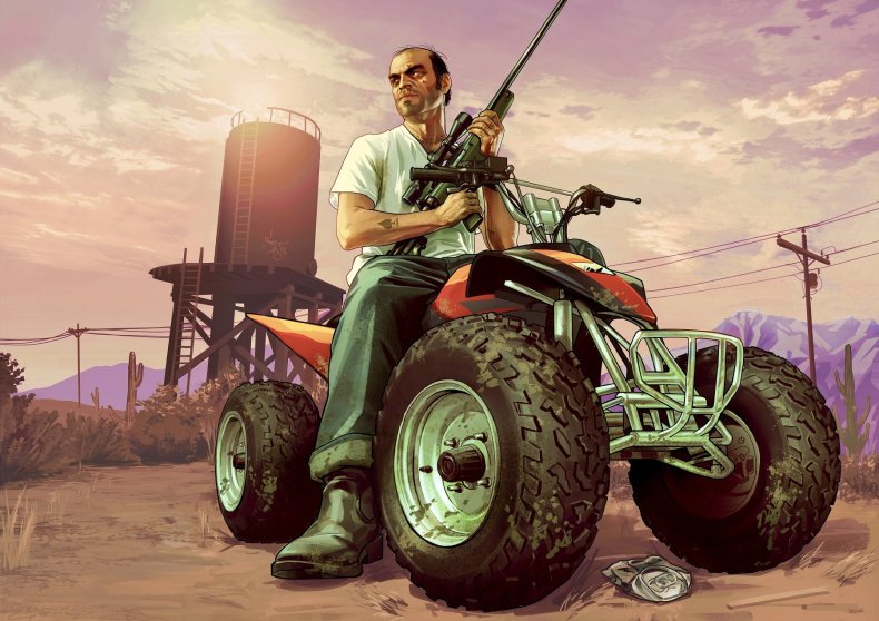 Arte promocional para GTA V