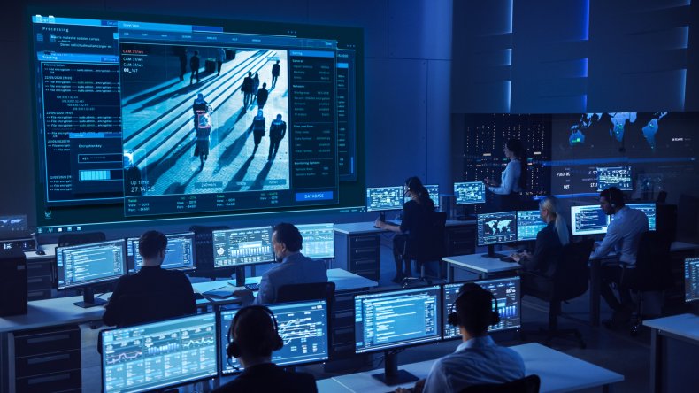 Stock image of Government Surveillance