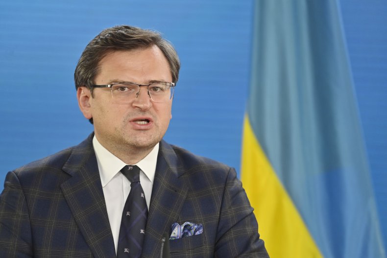 Ukraine's Foreign Minister Dmytro Kuleba
