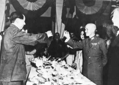 Chinese Civil War Leaders Final Meeting