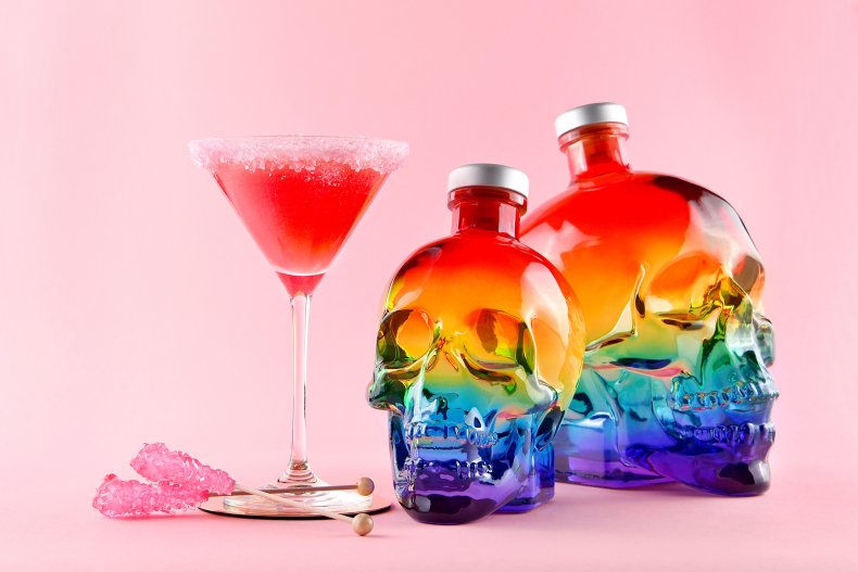 Crystal Head Vodka cocktail for pride